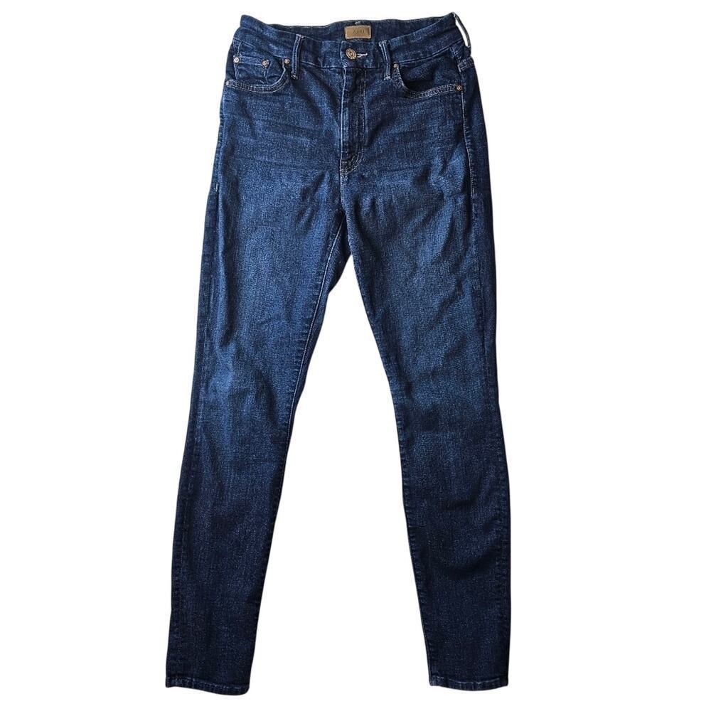 Mother Jeans High Waisted Looker Womenβs 27 Clean Sweep USA Made Denim